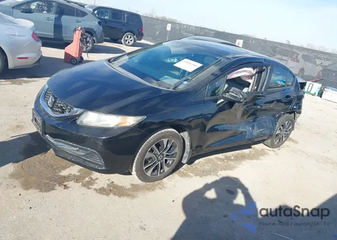 2014 Honda Civic Ex from USA, damaged, VIN 19XFB2F82EE054511